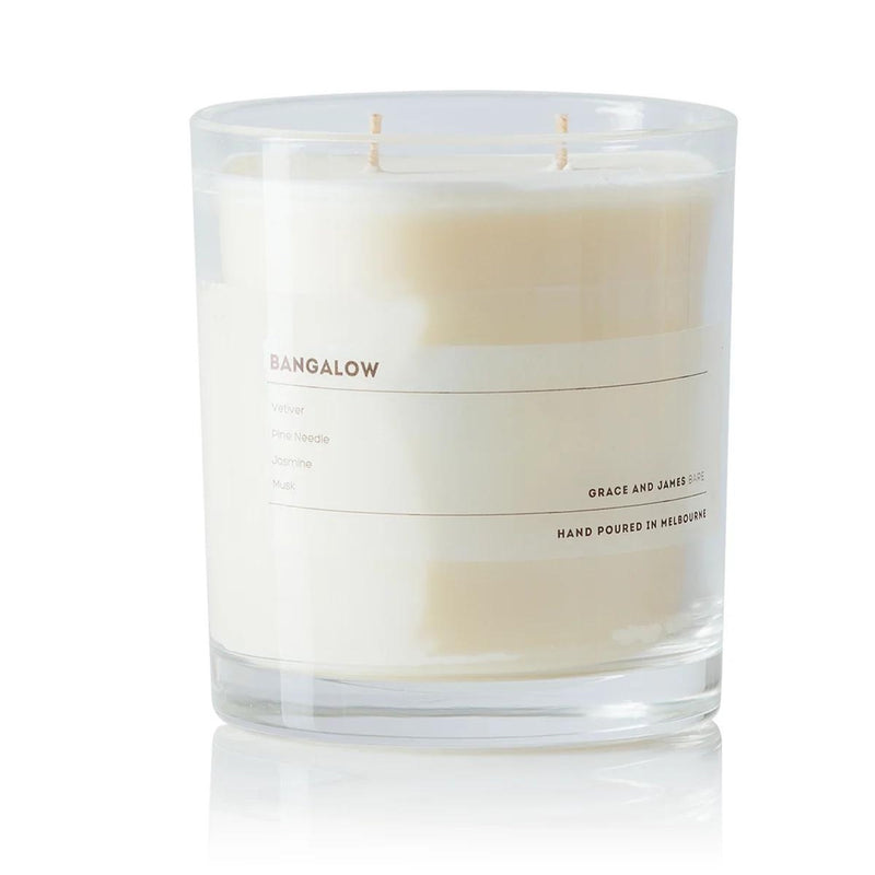 Grace and James Bangalow Scented Candle (40hr)