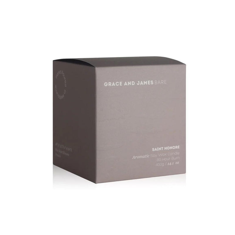 Grace and James Saint Honore Scented Candle (40hr)