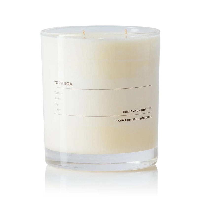 Grace and James Topanga Scented Candle (40hr)