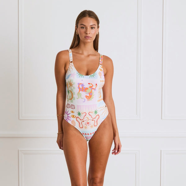 Kaz One Piece Swimsuit (Zodiac)