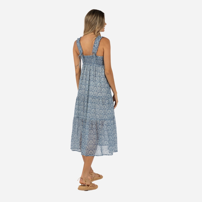 Humidity Vacay Aries Dress (Blue)