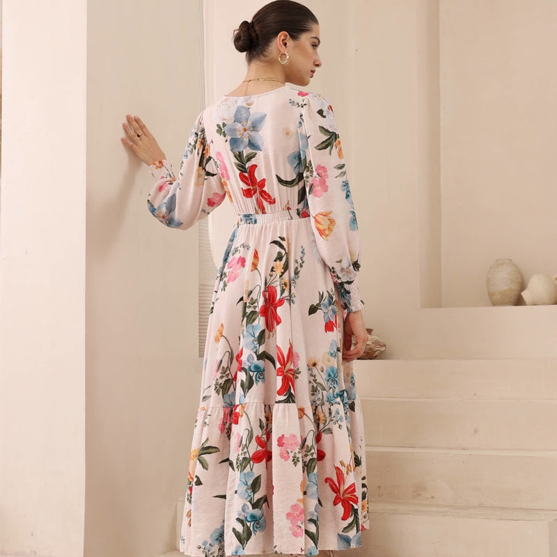 Full length view of the back of the dress
