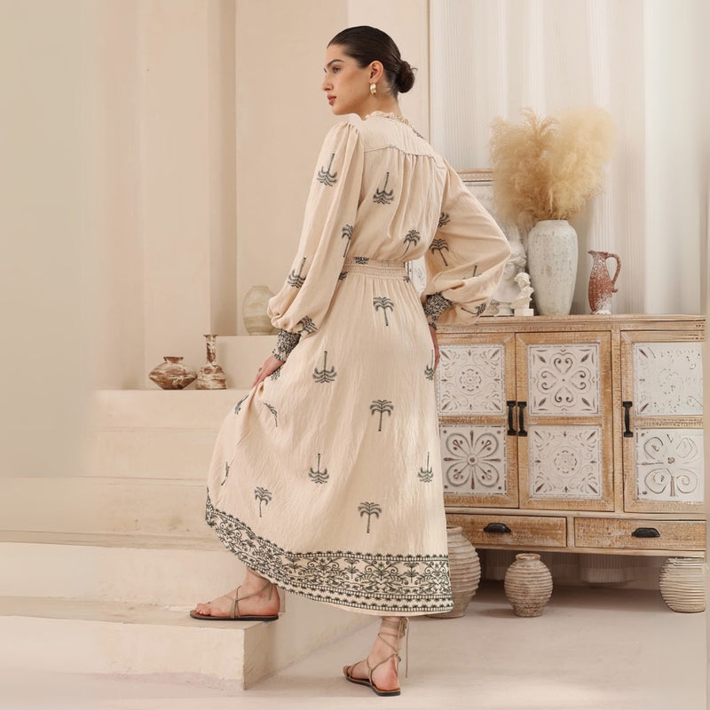 Back view of the dress