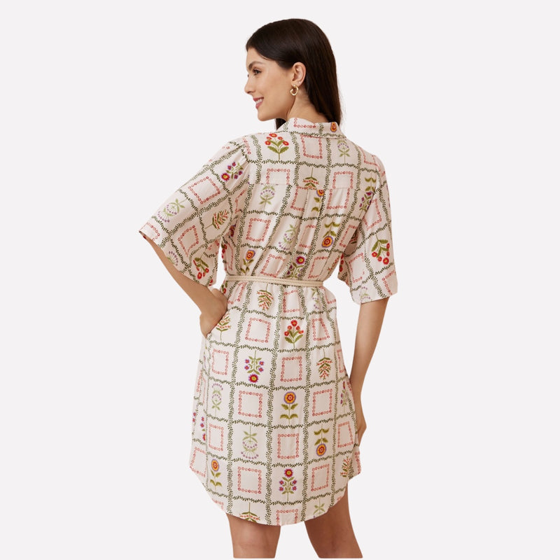 Sandy Shirt Dress (Iris)