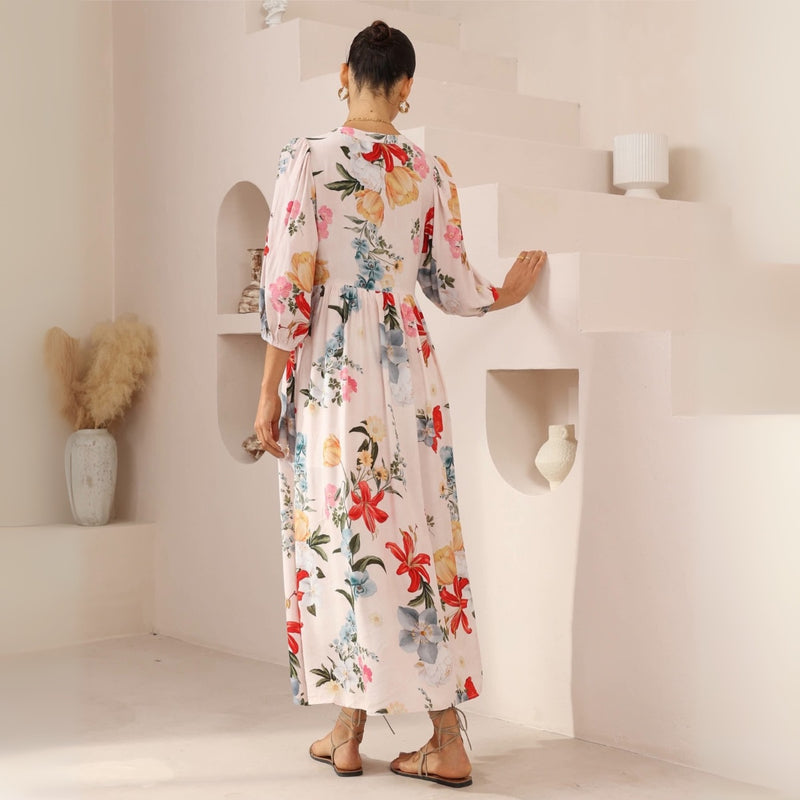Full length view of the back of the dress