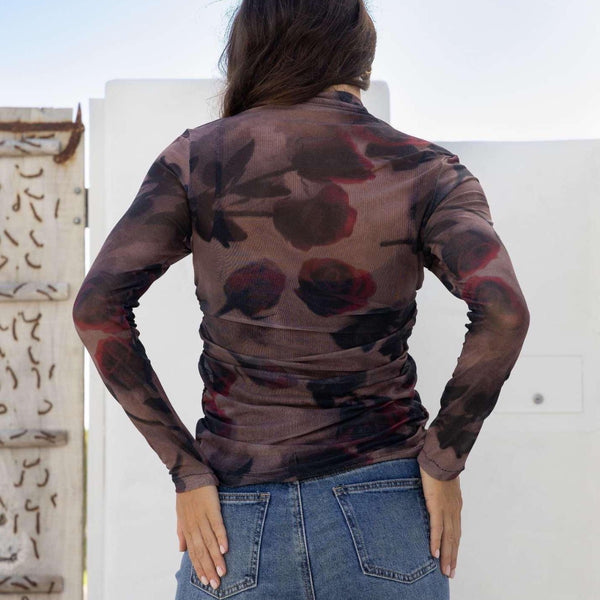 Back view of the top