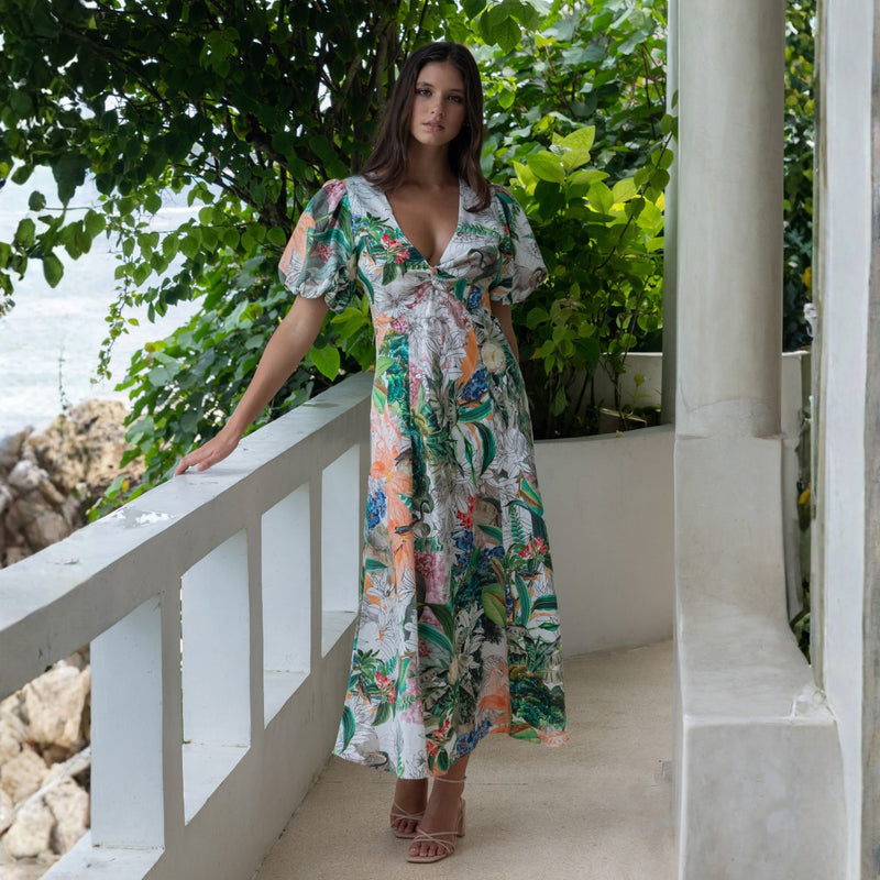 Kachel Loretta Dress (Tropicana)