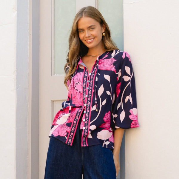 Ambi Floral Top