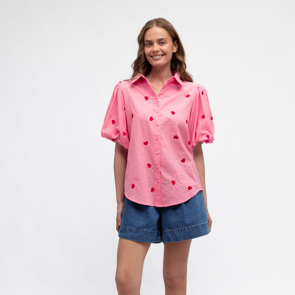 Love Heart Shirt (Pink)