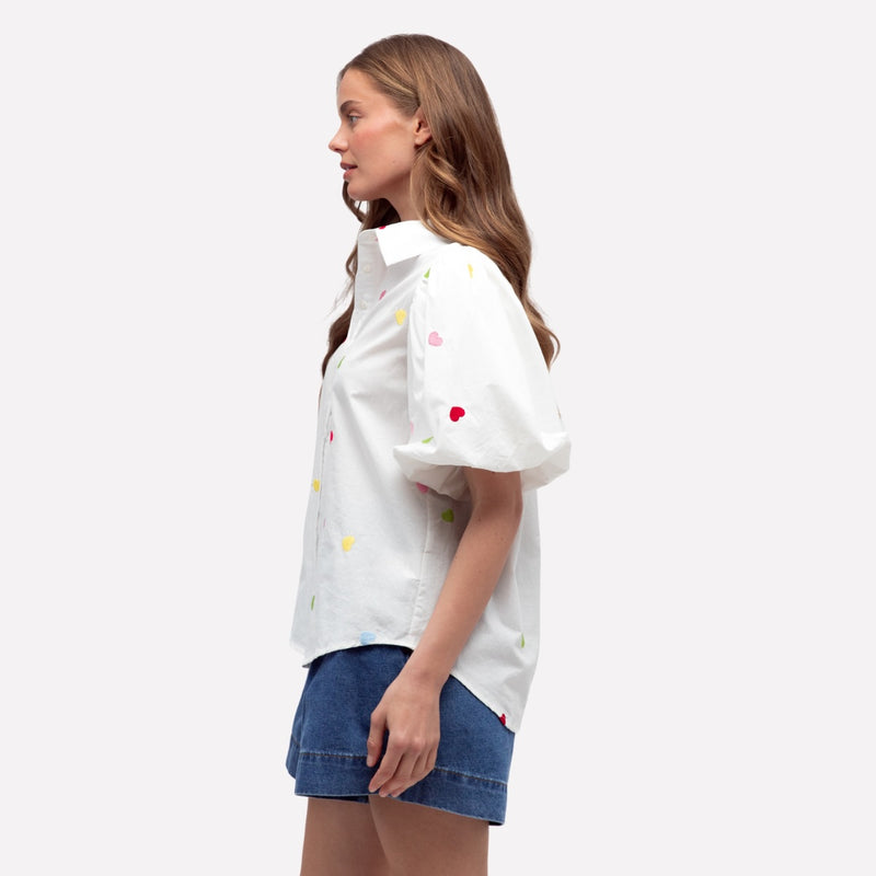 Love Heart Shirt (White)