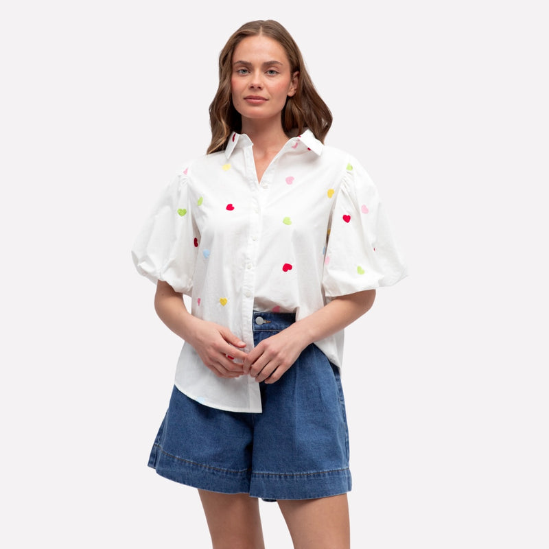 Love Heart Shirt (White)