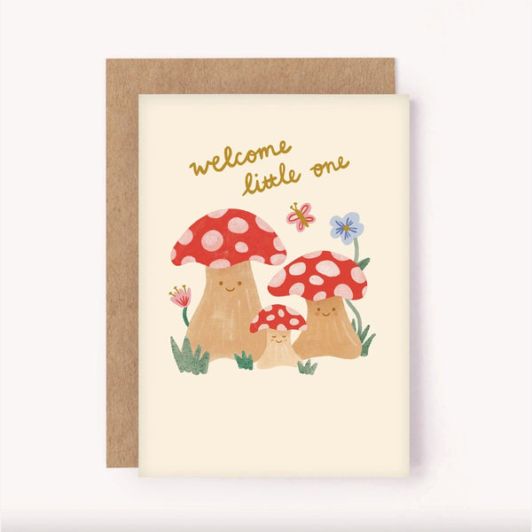 Welcome Little One Greeting Card