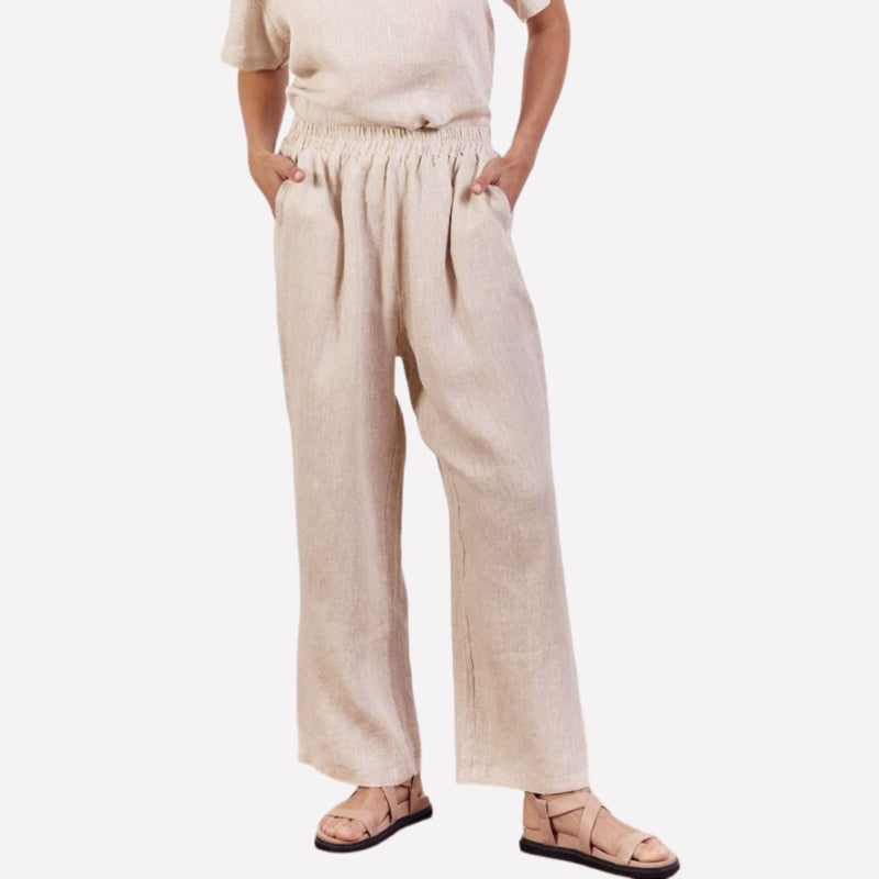 Billie Linen Pants (Natural)