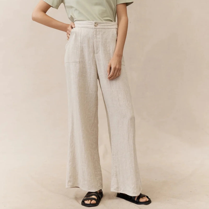 Jude Linen Pants (Natural)