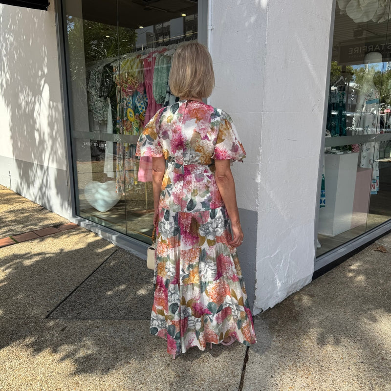 Full length view of the back of the dress