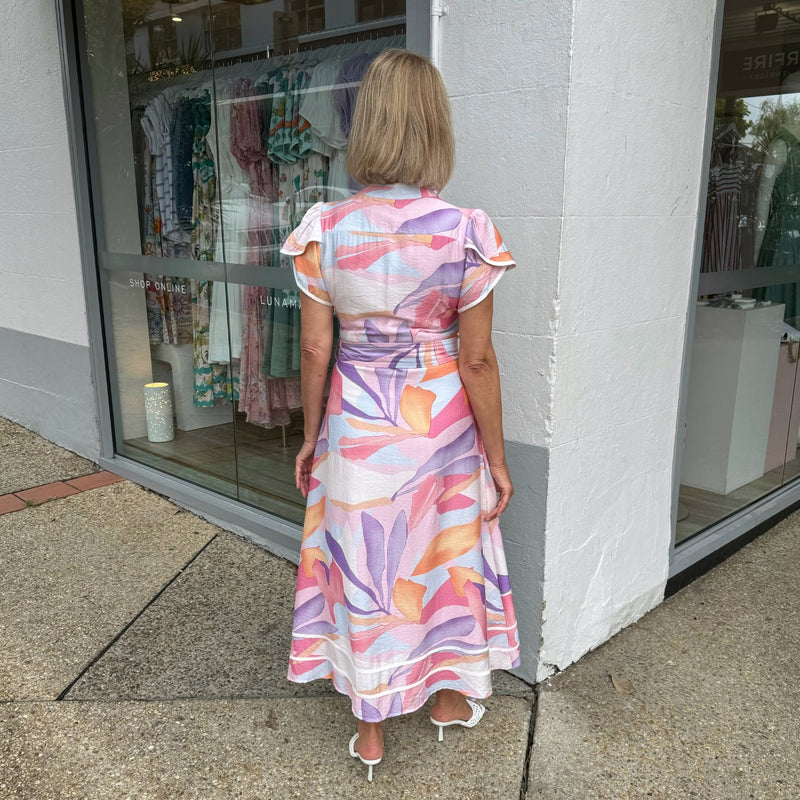 Full length view of the back of the dress