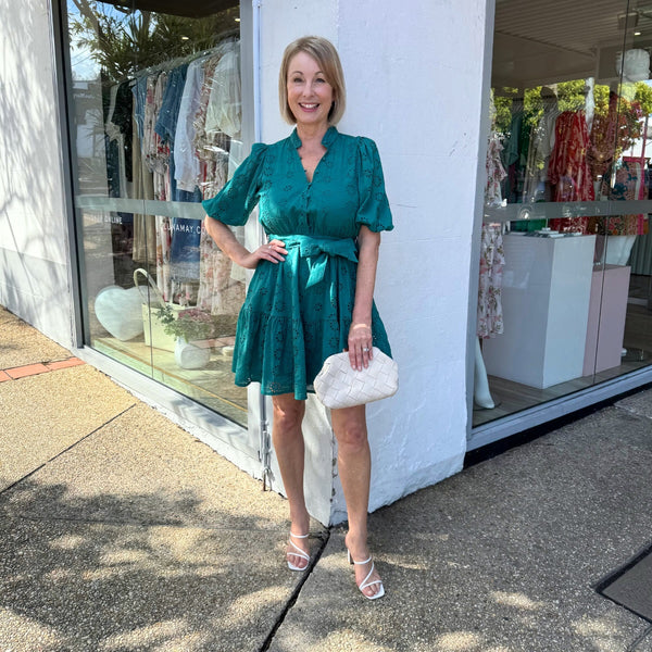 Mabel Dress (Teal)