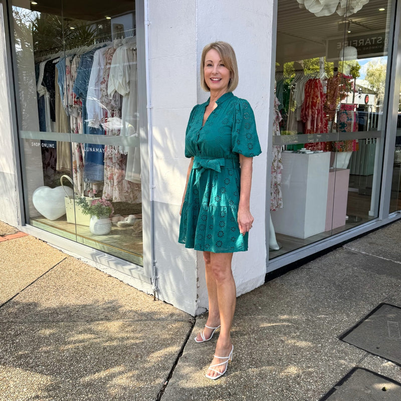Side view of the dress
