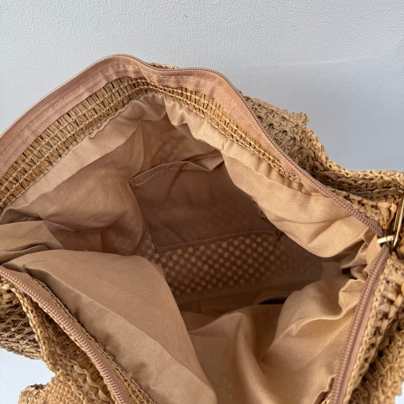 Here Comes The Sun Tote Bag (Camel)