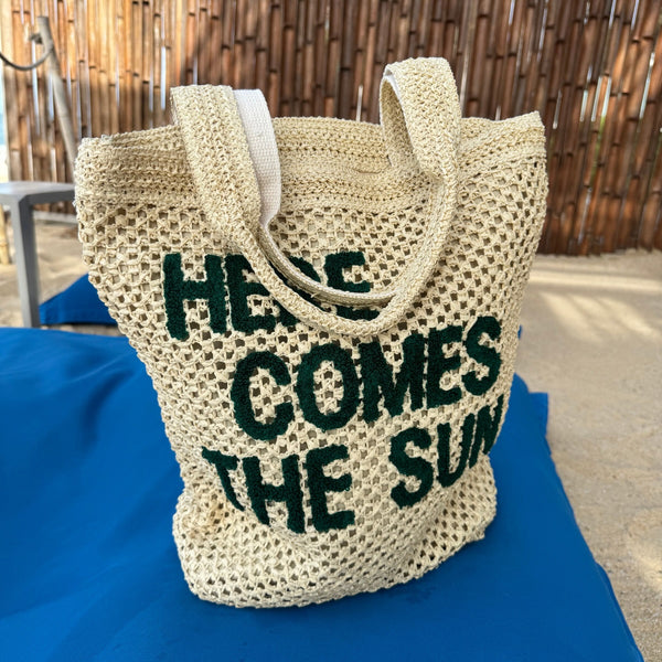 Here Comes The Sun Tote Bag (Natural)