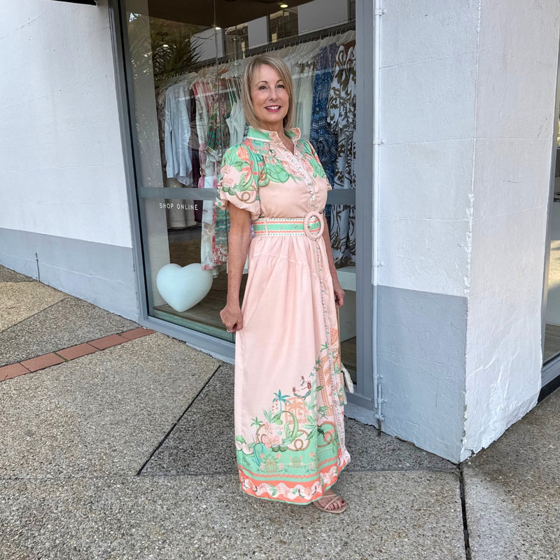 Side view of the dress
