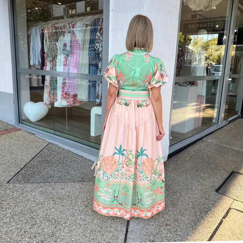 Back view of the dress