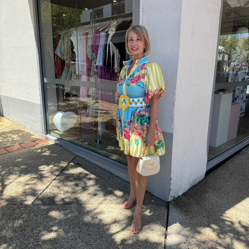 Side view of the dress