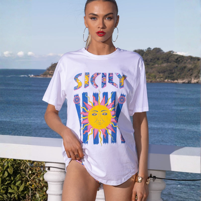 Sicily Tee (White)