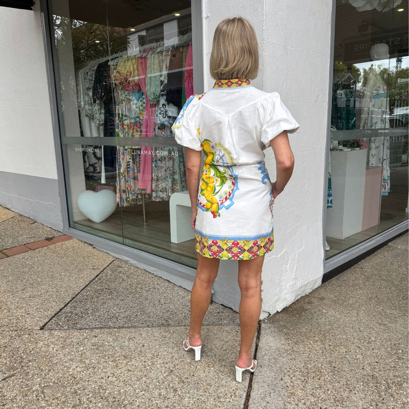 Back view of the dress