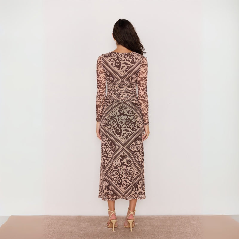 Back view of the dress