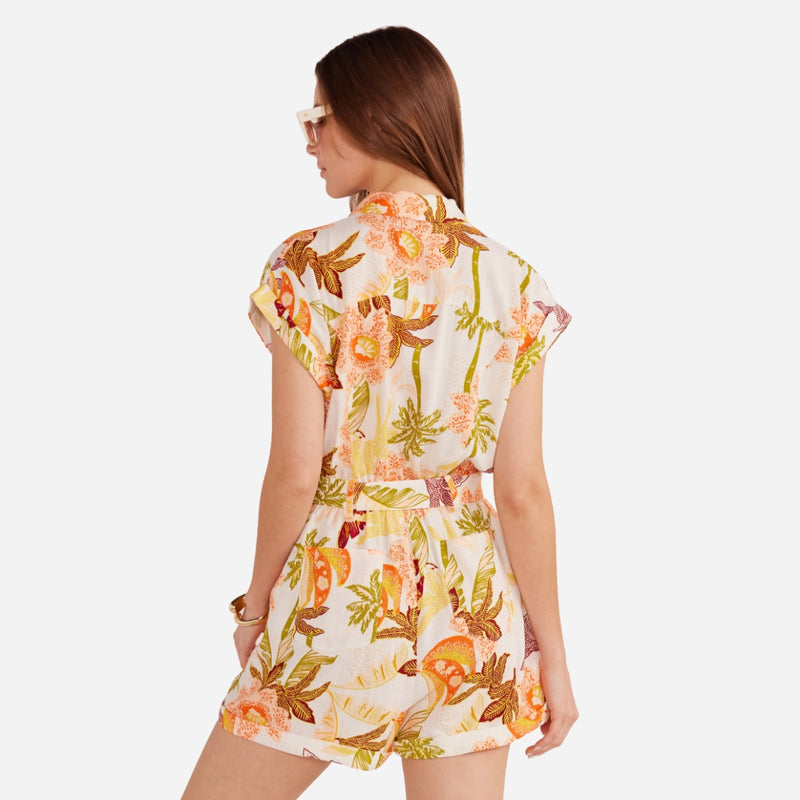 Back view of the playsuit