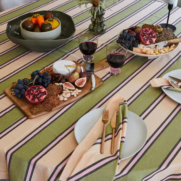Mosey Me Carnival Stripe Tablecloth