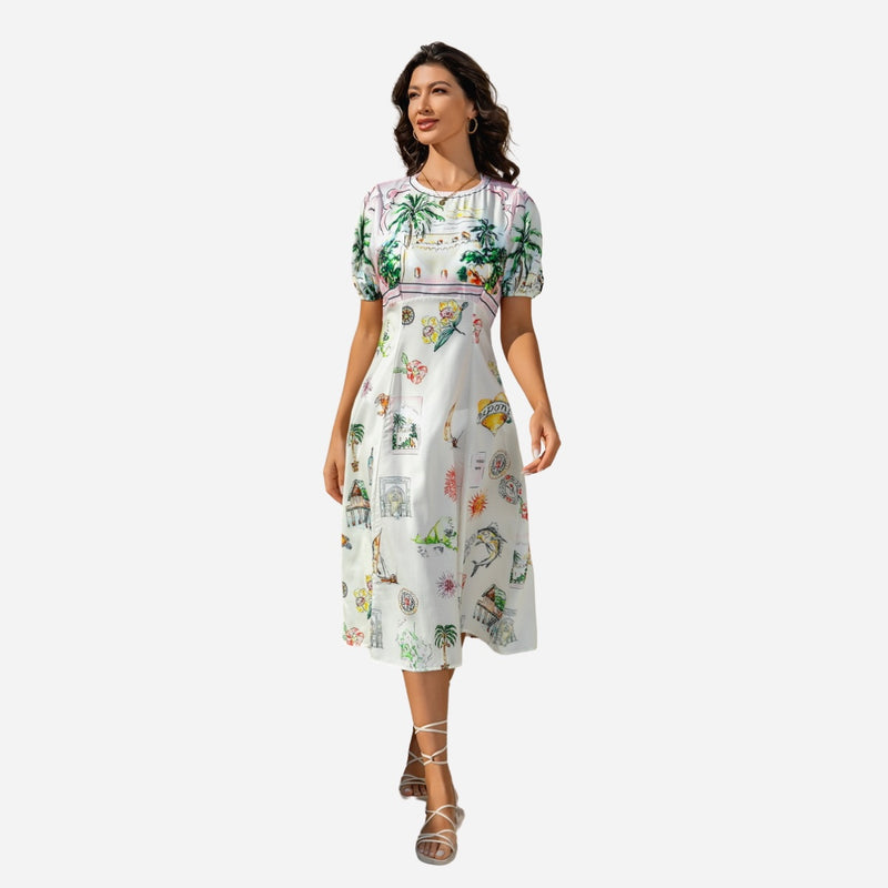 Kalena Midi Dress