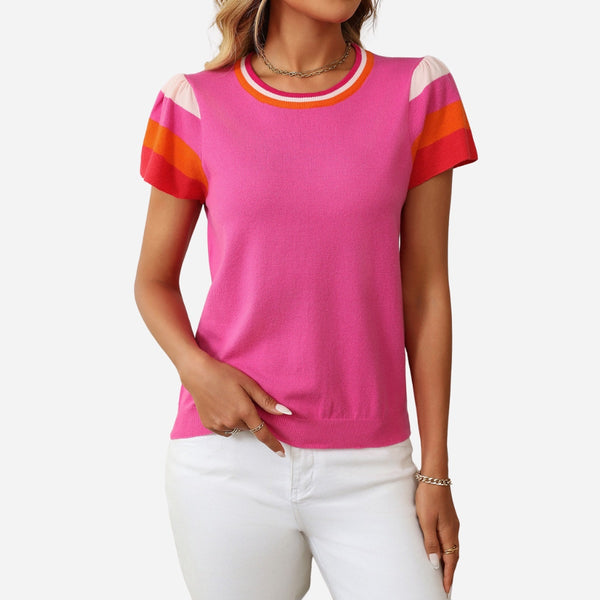 Milly Knit Top (Pink)