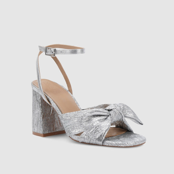 Lola Heels (Silver Metallic)