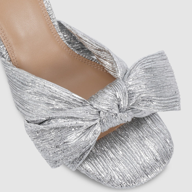 Lola Heels (Silver Metallic)