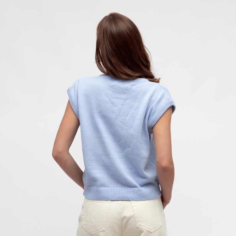 Back view of the top
