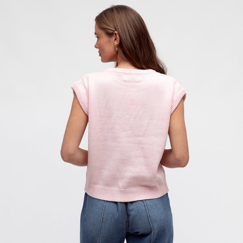 Back view of the top