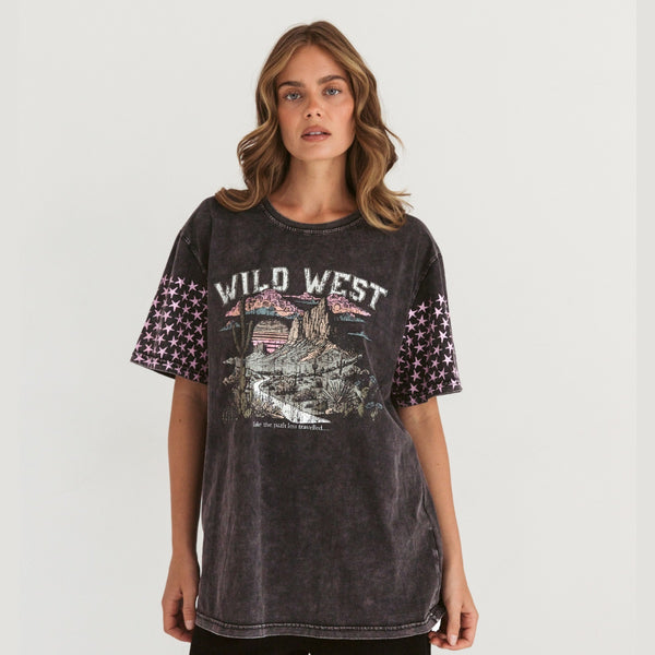 Wild West Tee (Black)