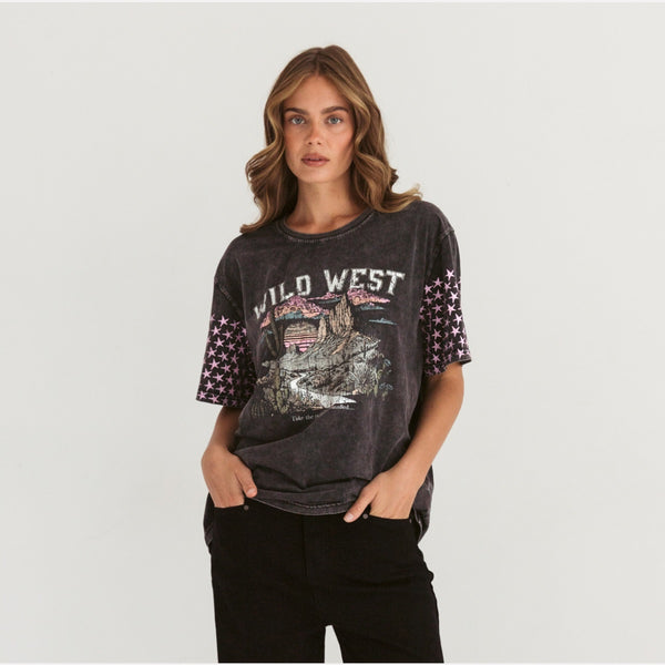 Wild West Tee (Black)