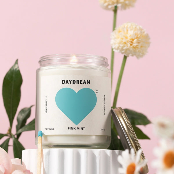 Our Daydream soy candle burns for approx 40-50 hours.