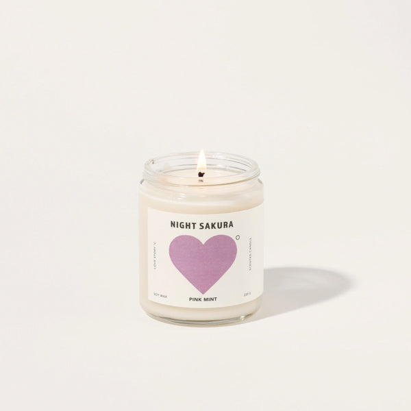 The candle is floral delight with notes of redcurrant, pomegranate combined with pink cherry blossom, magnolia and orchid.