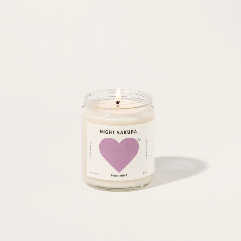 The candle is floral delight with notes of redcurrant, pomegranate combined with pink cherry blossom, magnolia and orchid.