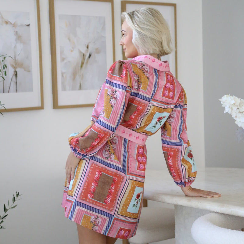 Back view of the dress