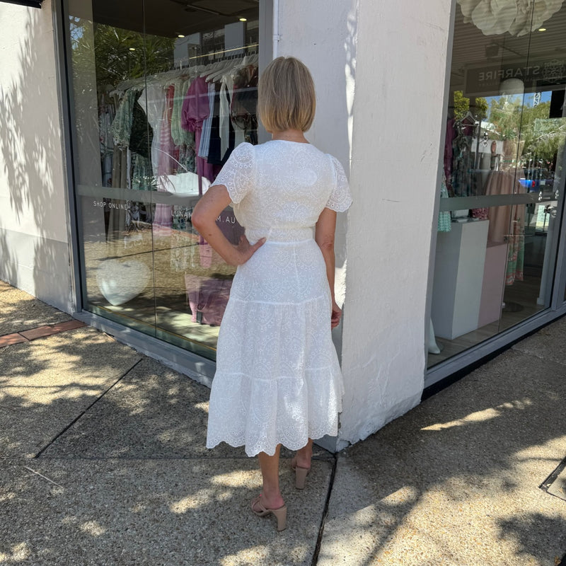 Back view of the dress