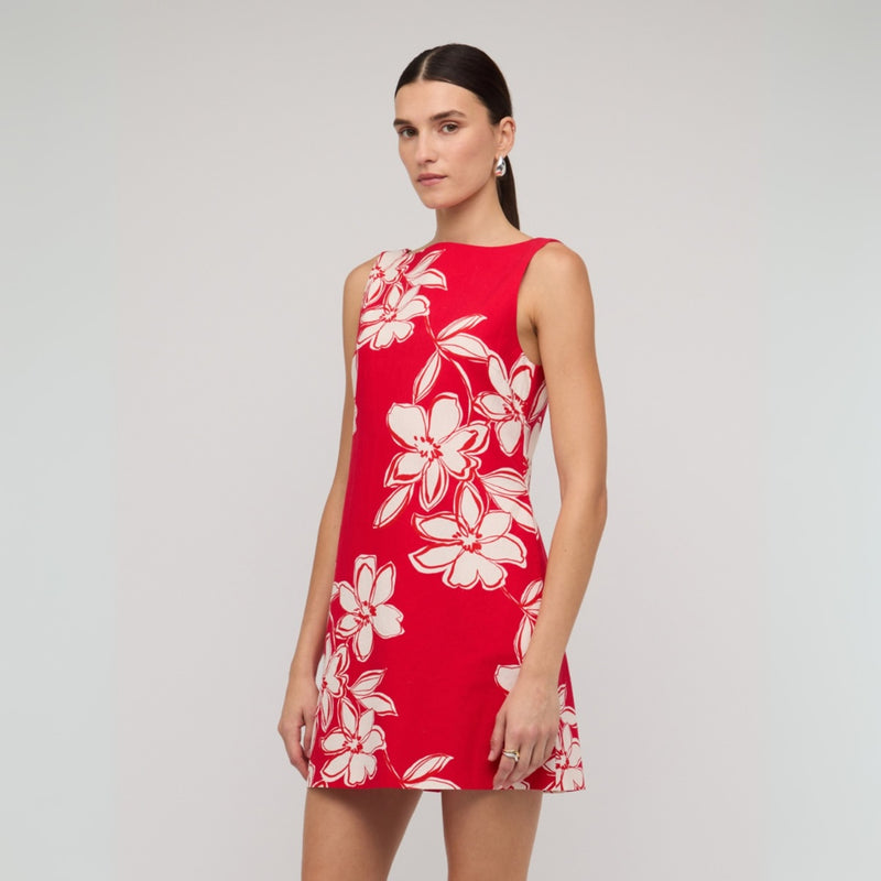 Side view of the dress.