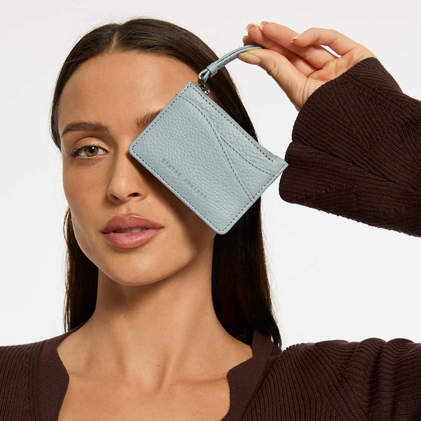 Hearts Still Beating Leather Wallet by Status Anxiety.