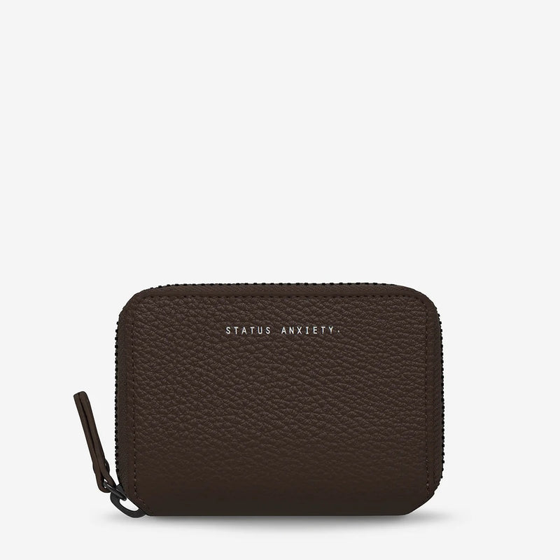 Status Anxiety Wayward Leather Wallet (Cocoa)