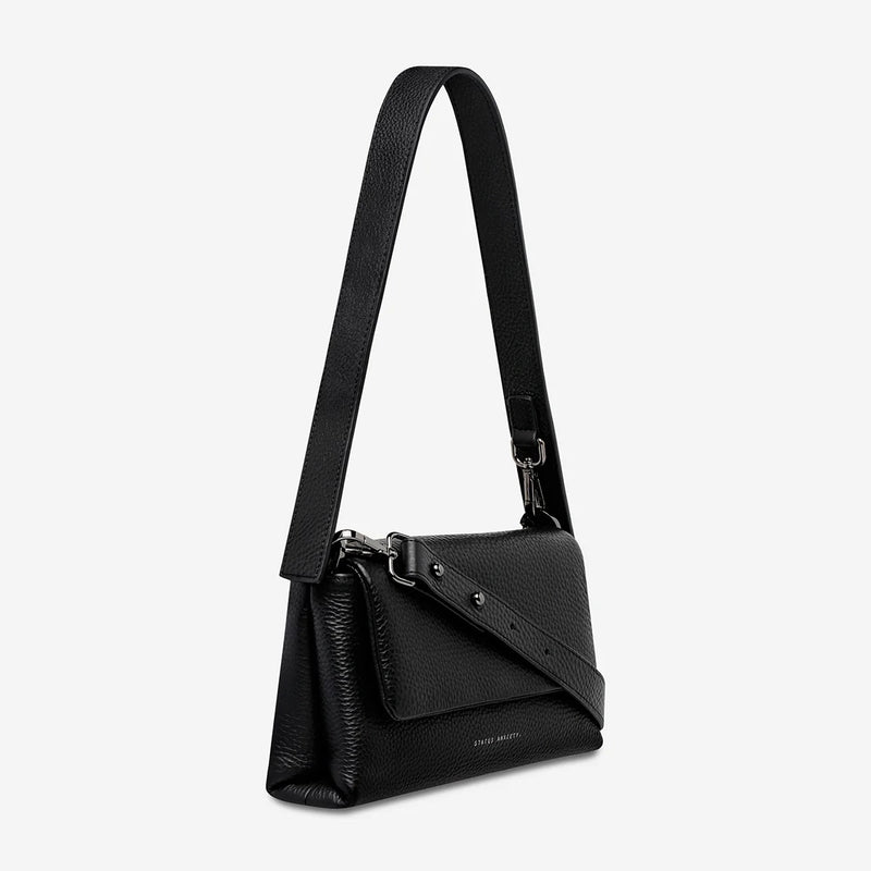Status Anxiety Zenith Leather Bag (Black)