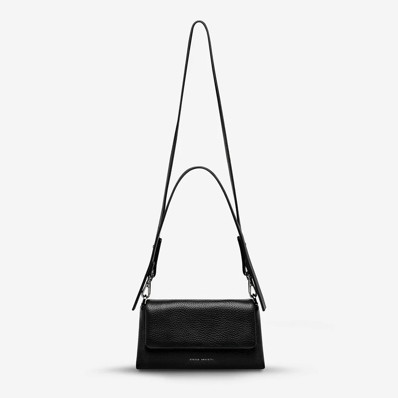 Status Anxiety Zenith Leather Bag (Black)